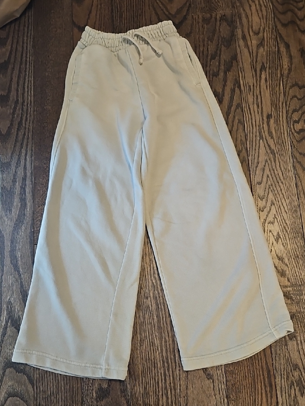 Girl's Zara Wide Leg Sweatpants